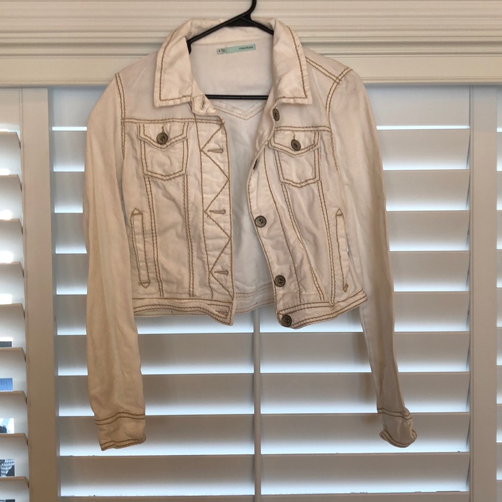 Tan Denim Jacket